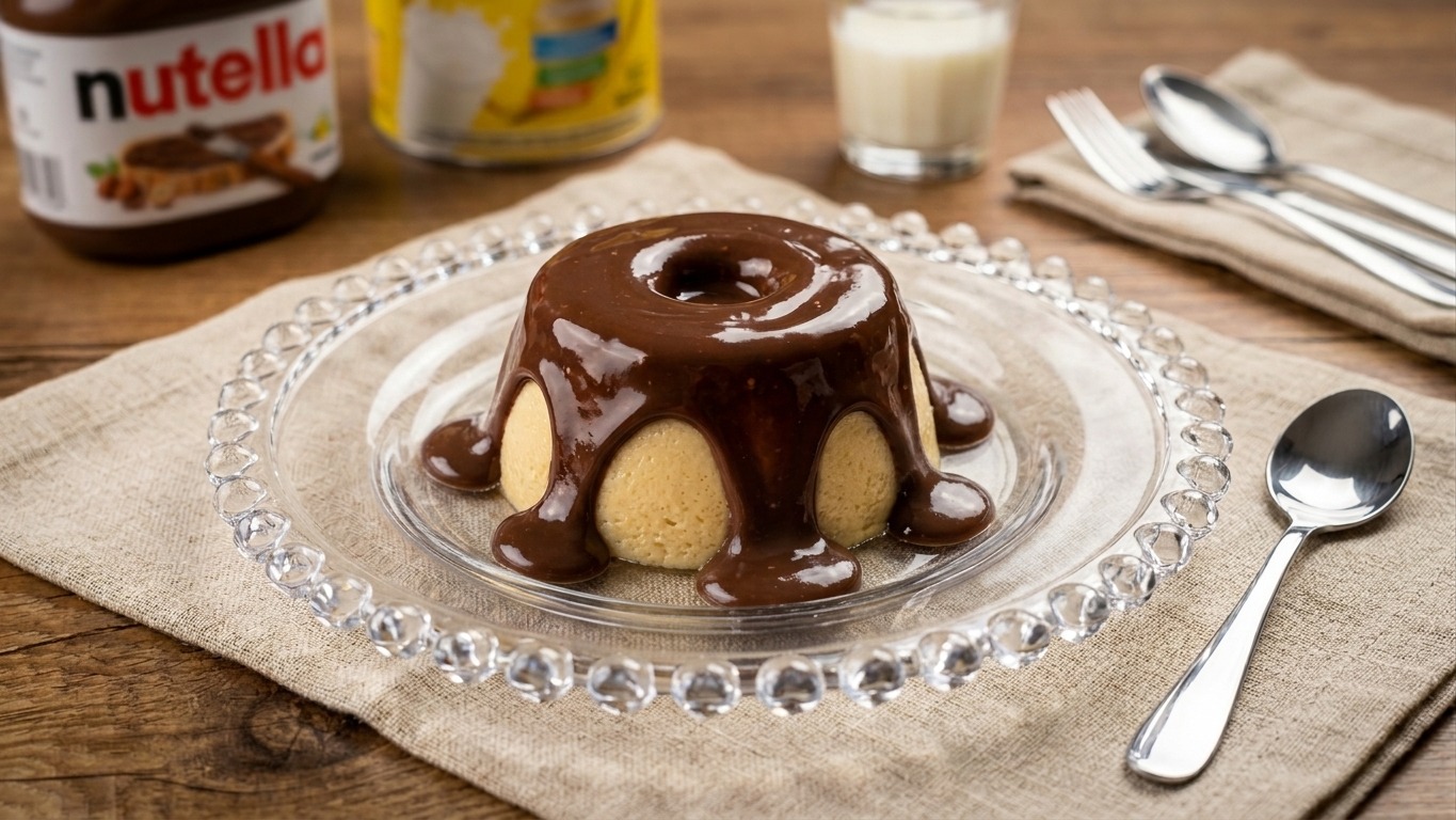 Pudim ninho com Nutella 120g
